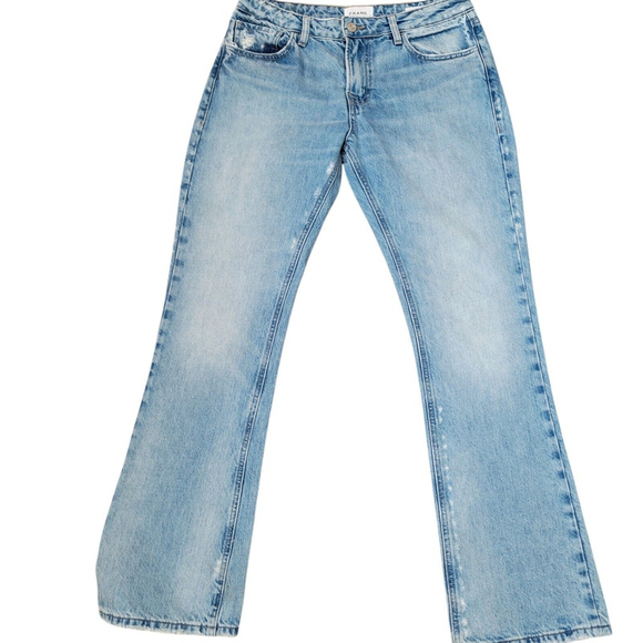 Frame Jeans The Low Boot Biodegradable Size 27 Women's. Waist 32" Inseam 31" - Picture 2 of 9